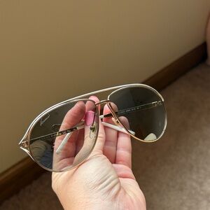 Gucci Gold Aviator Sunglasses
